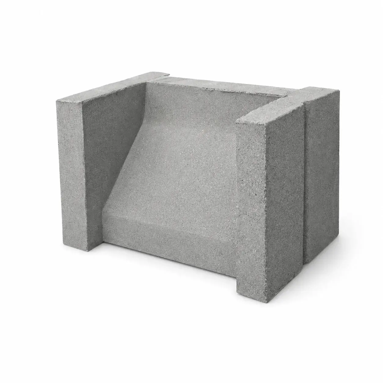 Louver Vent Block 6" × 6" × 12"